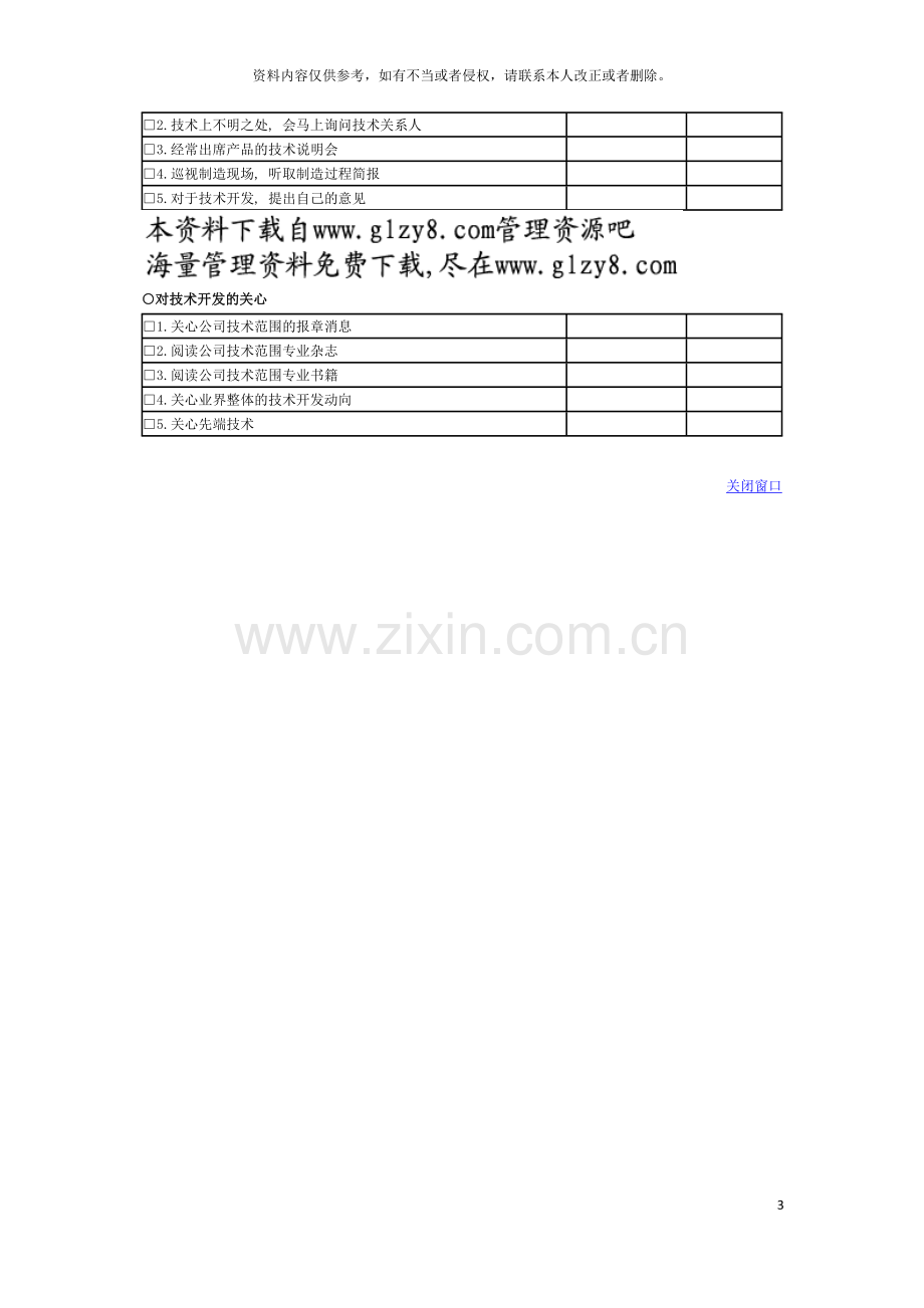 公司技术能力的知识检查表模板.doc_第3页