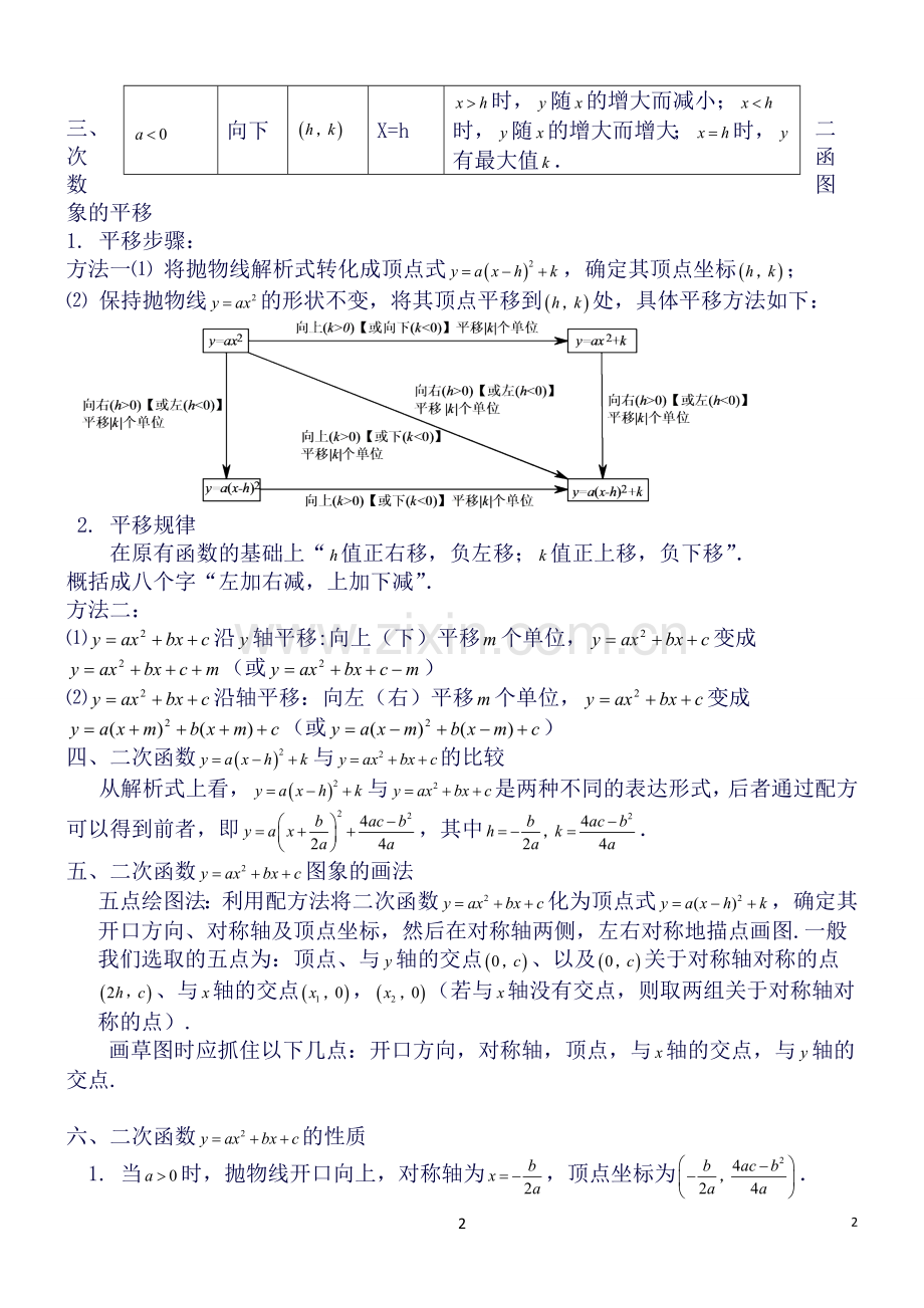 新浙教版九年级上册知识点及典型例题.doc_第2页