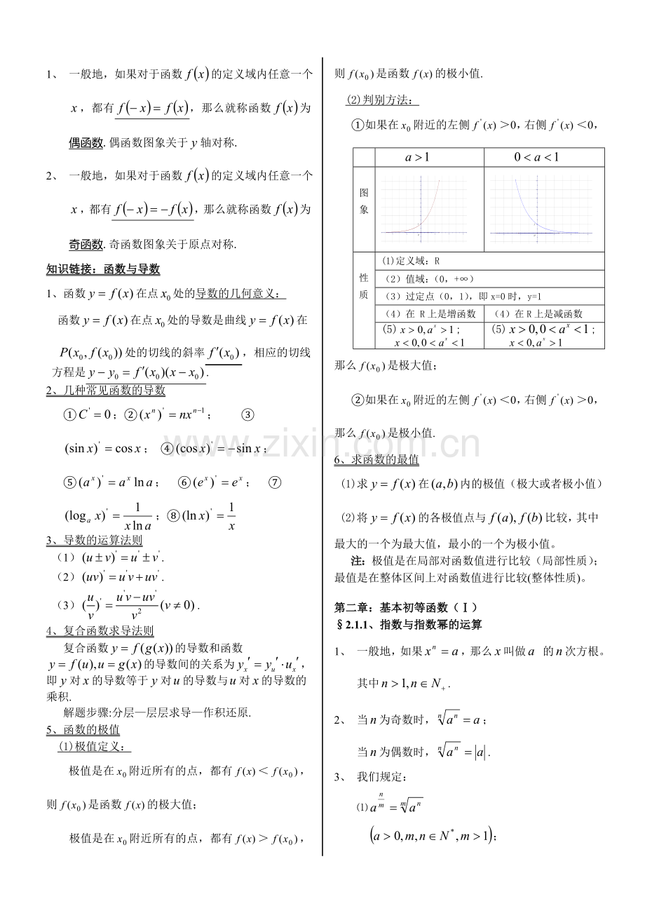 高中数学全知识点归纳总结(新课标人教A版)..doc_第3页