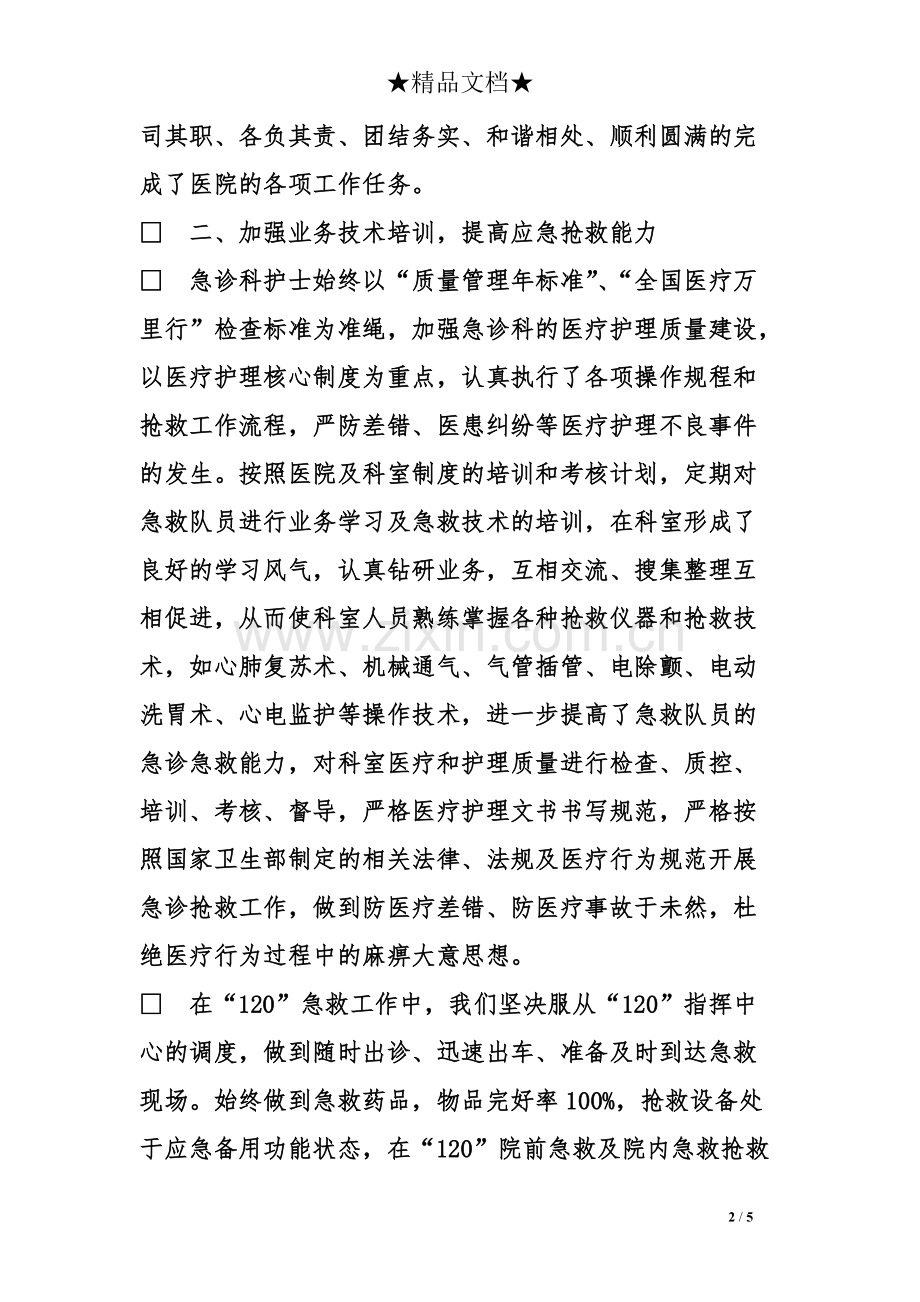 急诊科护士终个人总结.pdf_第2页