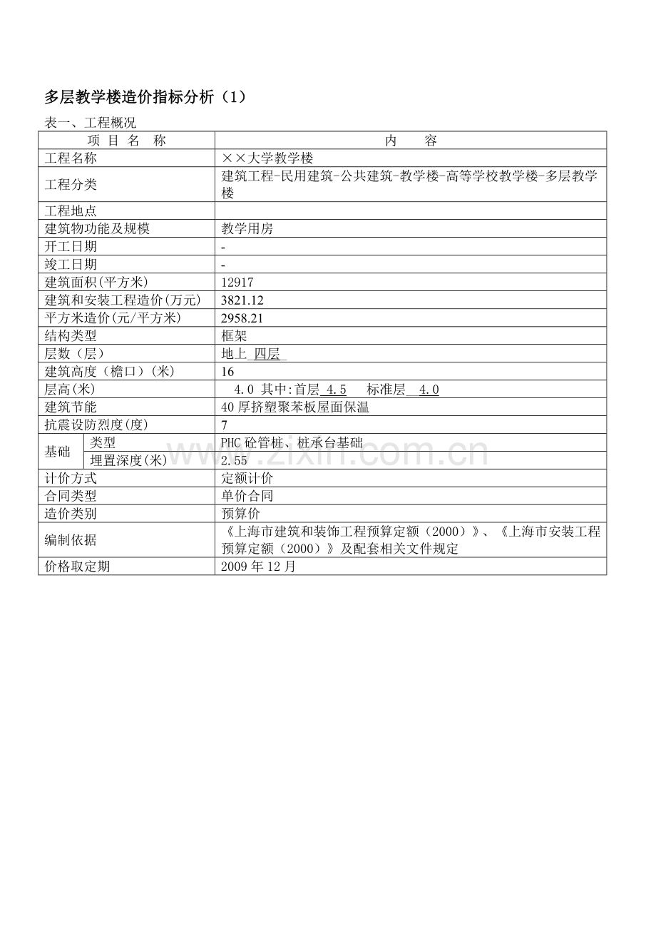 中学多层教学楼指标2.doc_第1页