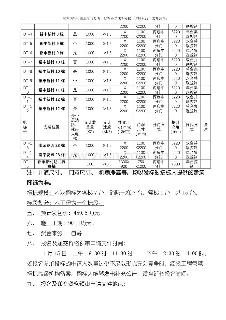 亚运村拆迁安置项目南荣花园和裕丰新村建中国建模板.doc_第3页