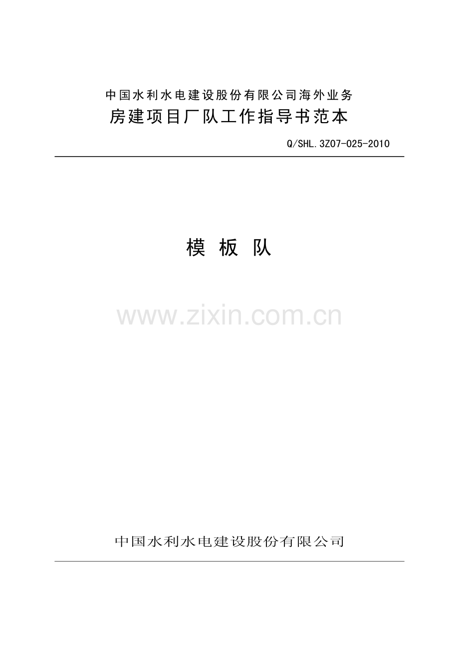 海外业务子体系模板队工作指导书范本-(2).pdf_第1页