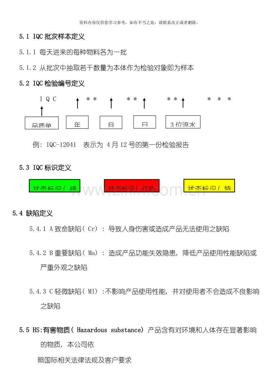 电子进料检验规范样本.doc_第3页