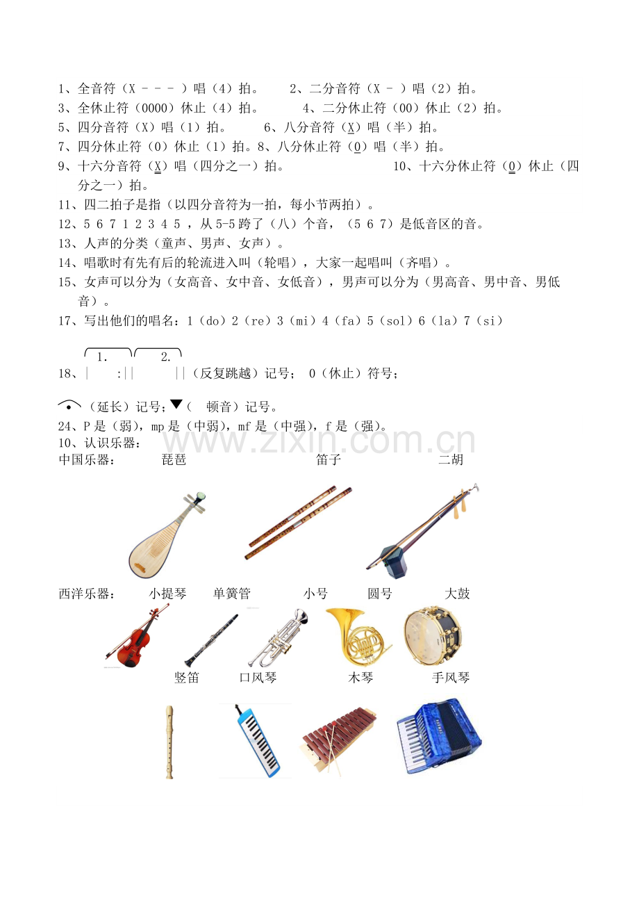 人教版音乐三年级下册知识总结.doc_第2页