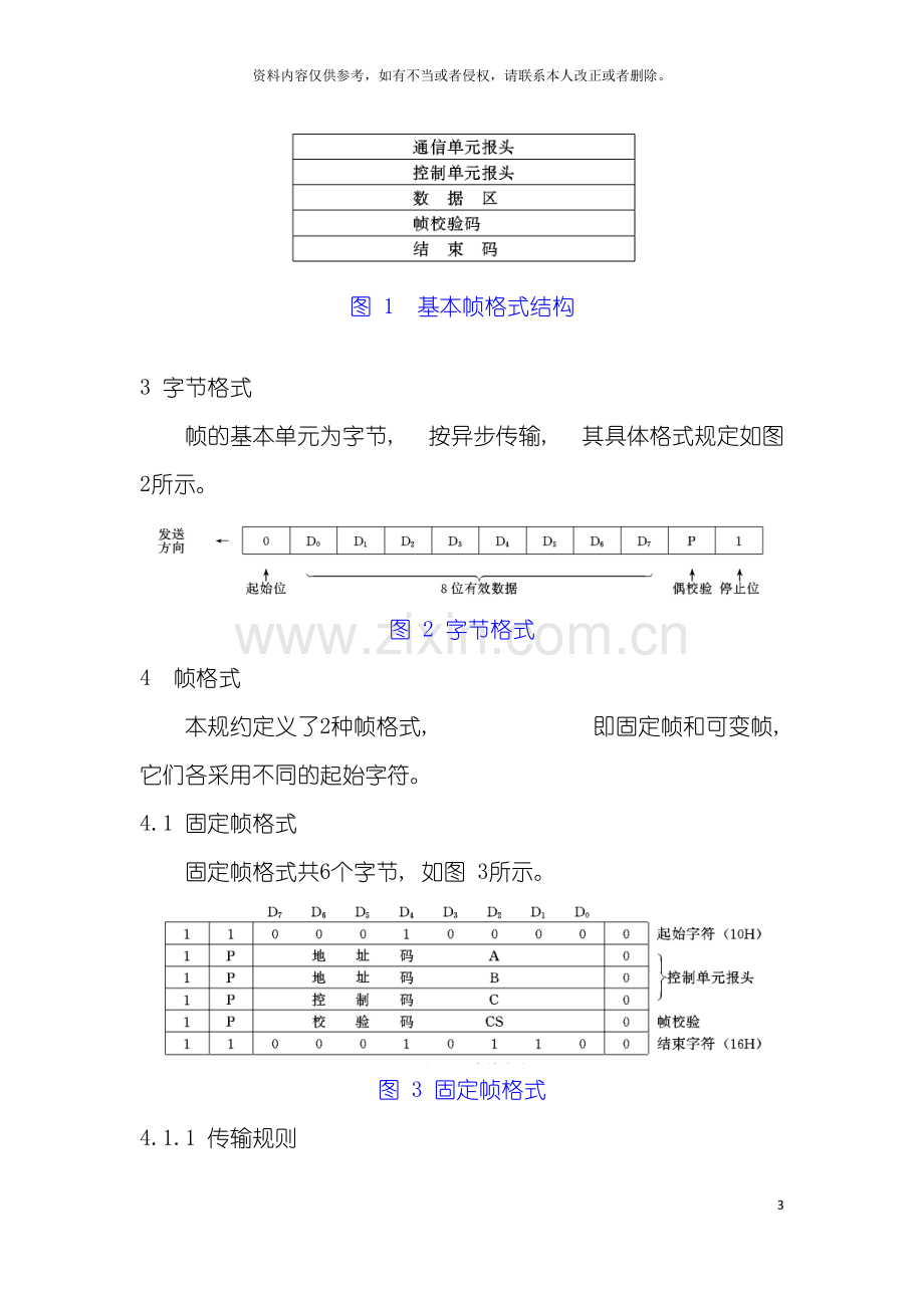 电力负荷控制系统数据传输规约模板.doc_第3页