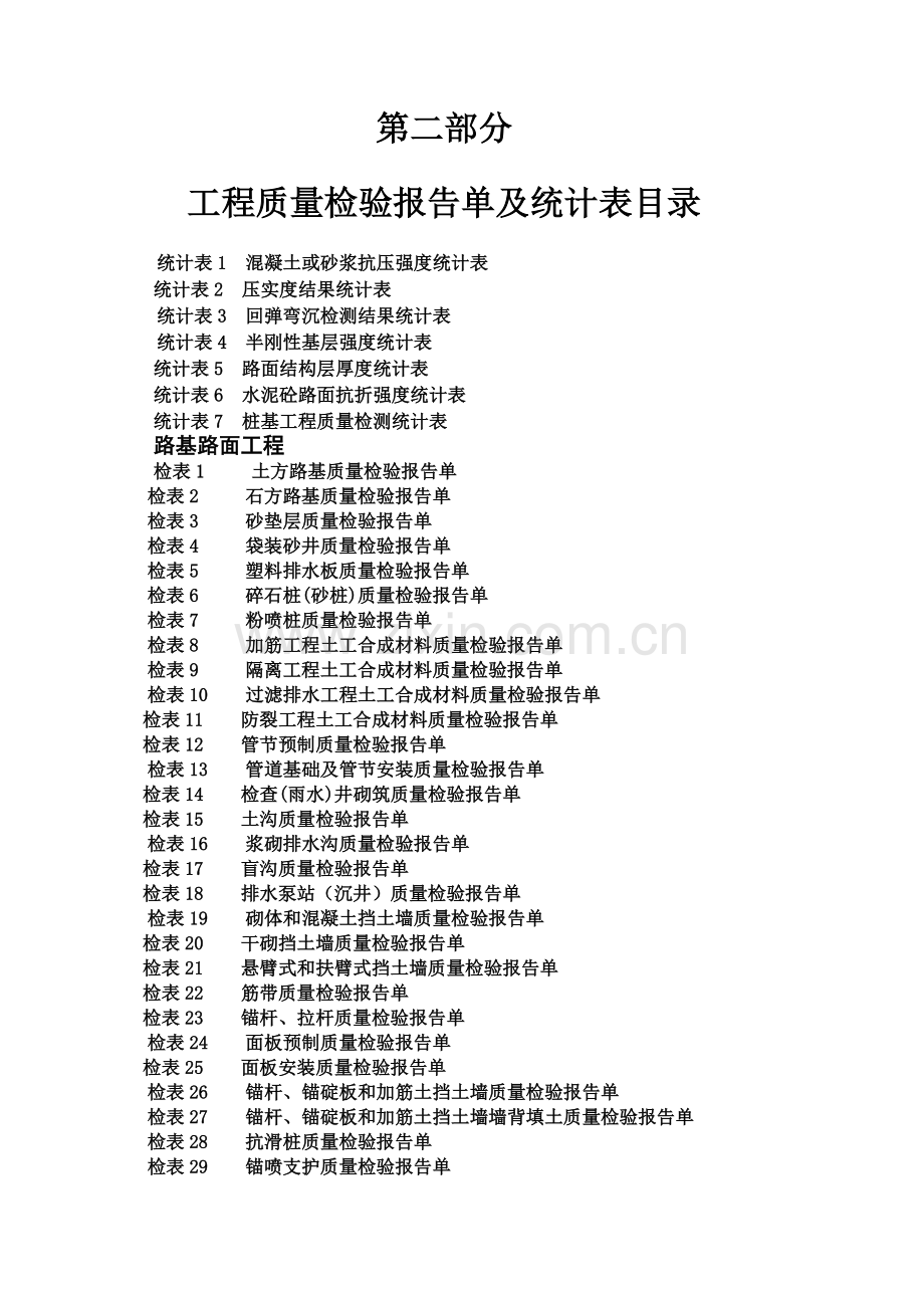 公路工程施工表格第二册检验报告单.doc_第2页