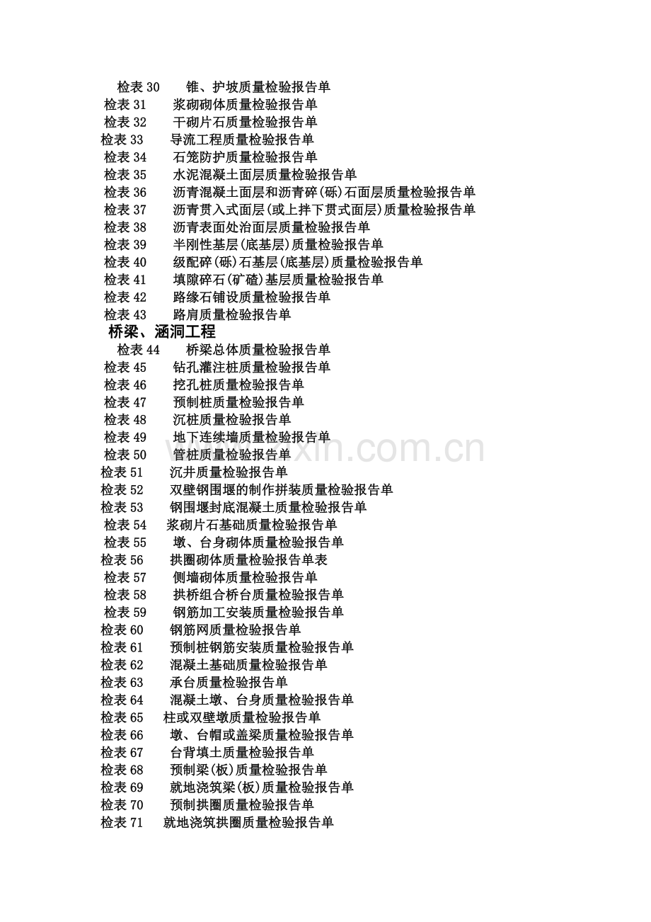 公路工程施工表格第二册检验报告单.doc_第3页