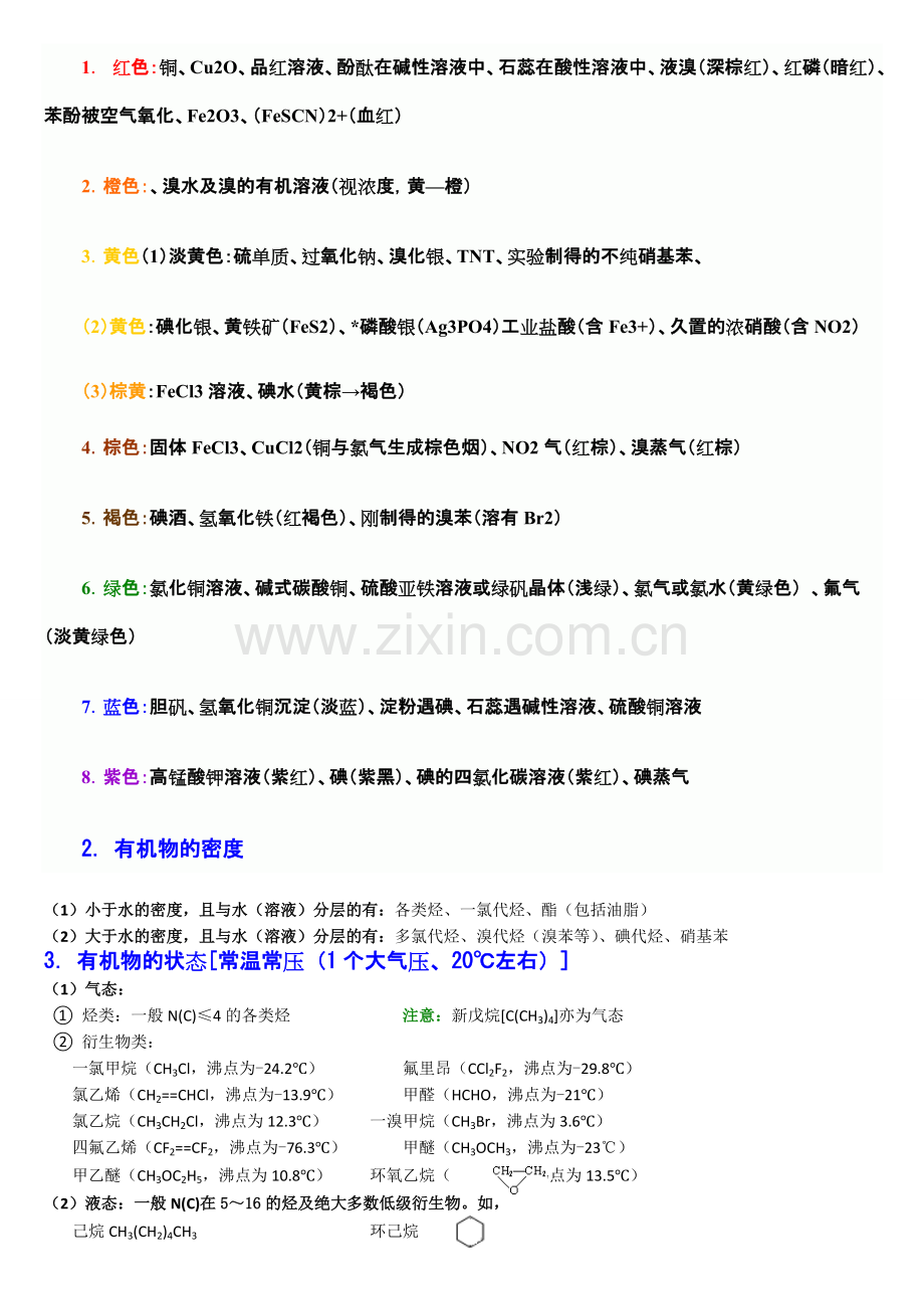 高中有机化学知识点归纳与推断题解析-精讲篇资料.pdf_第2页