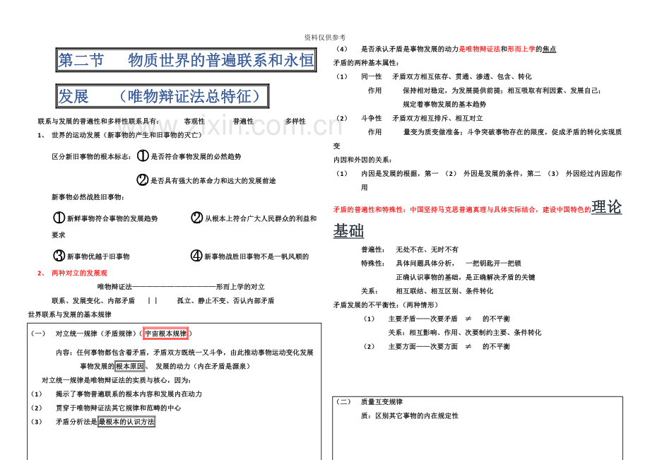 自考马克思主义基本原理概论总结最全03709.docx_第3页