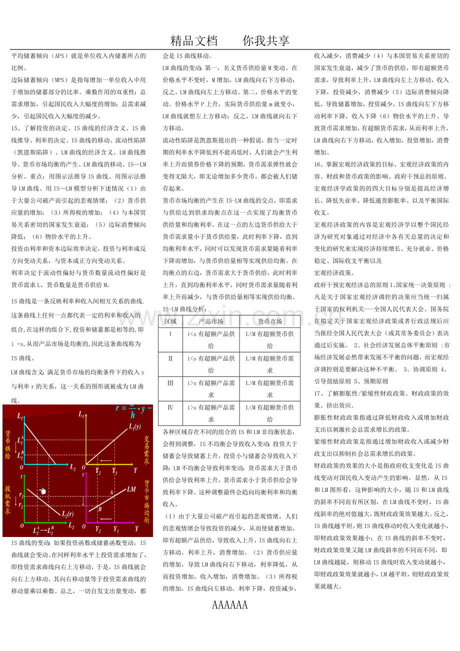 宏观经济学考试重点.doc_第3页