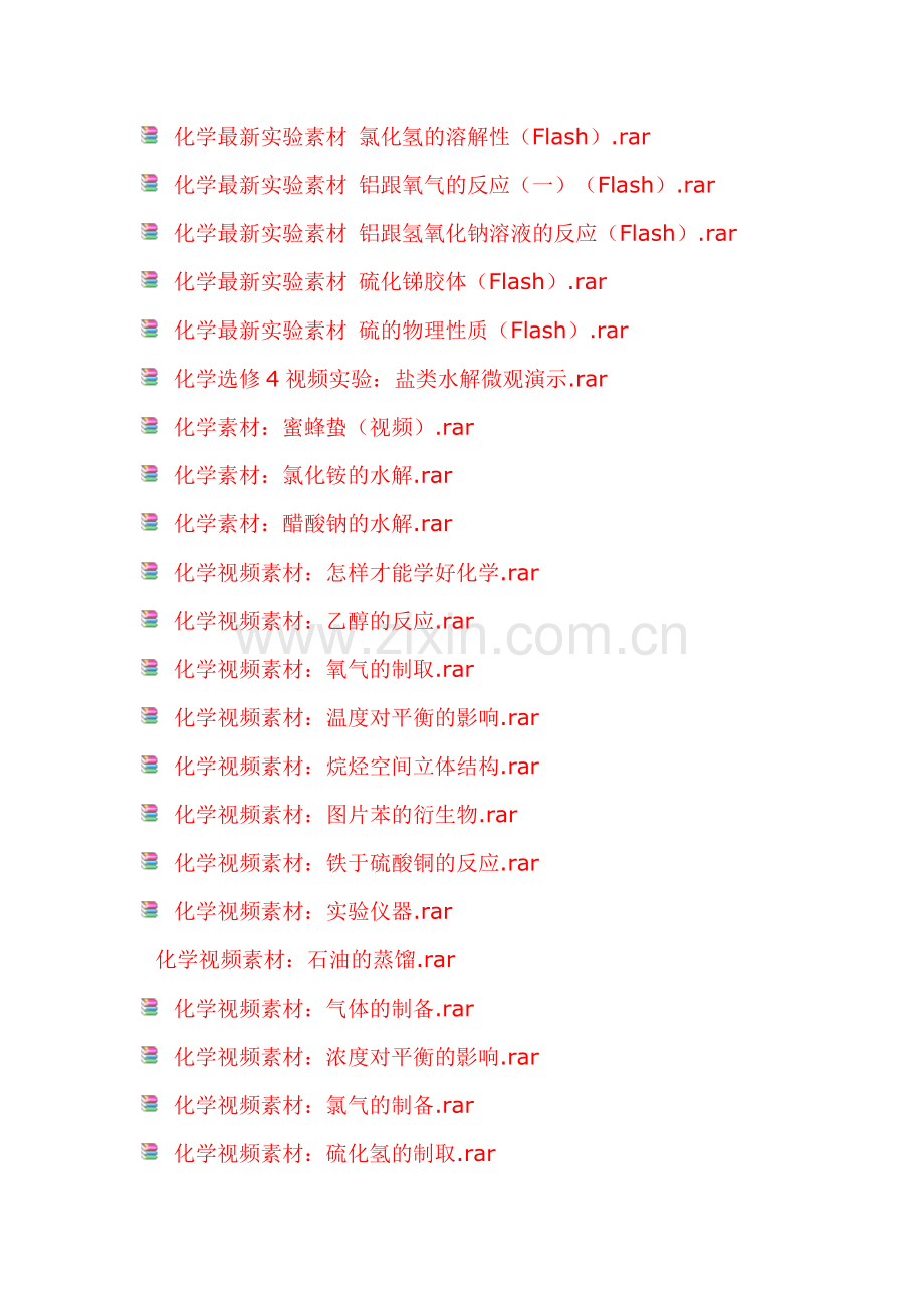 -初中高中化学实验Flash动画汇总剖析.doc_第2页