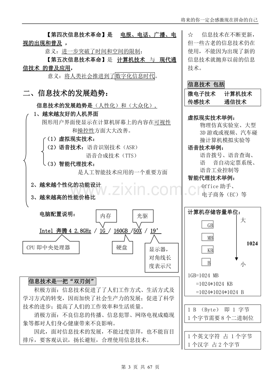 高中信息技术必修知识点.pdf_第3页