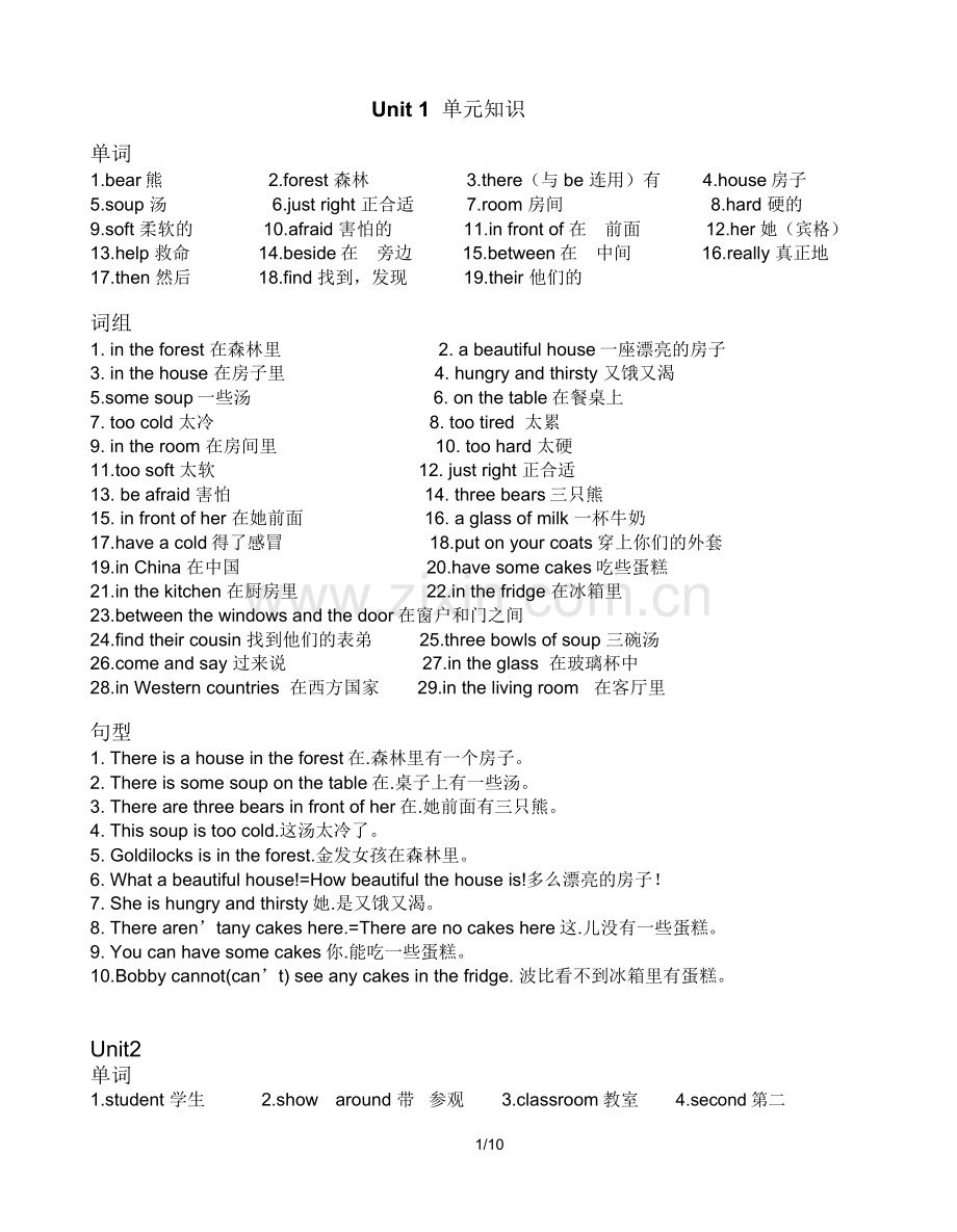 苏教版小学英语五年级上册重点知识点.doc_第1页