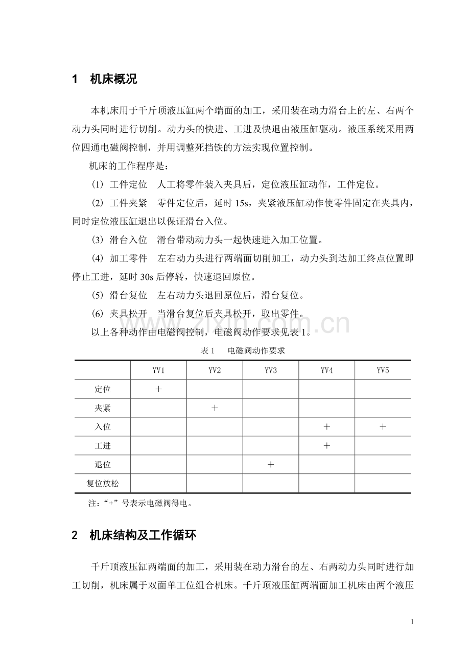 千斤顶液压缸加工机床电气控制.doc_第3页