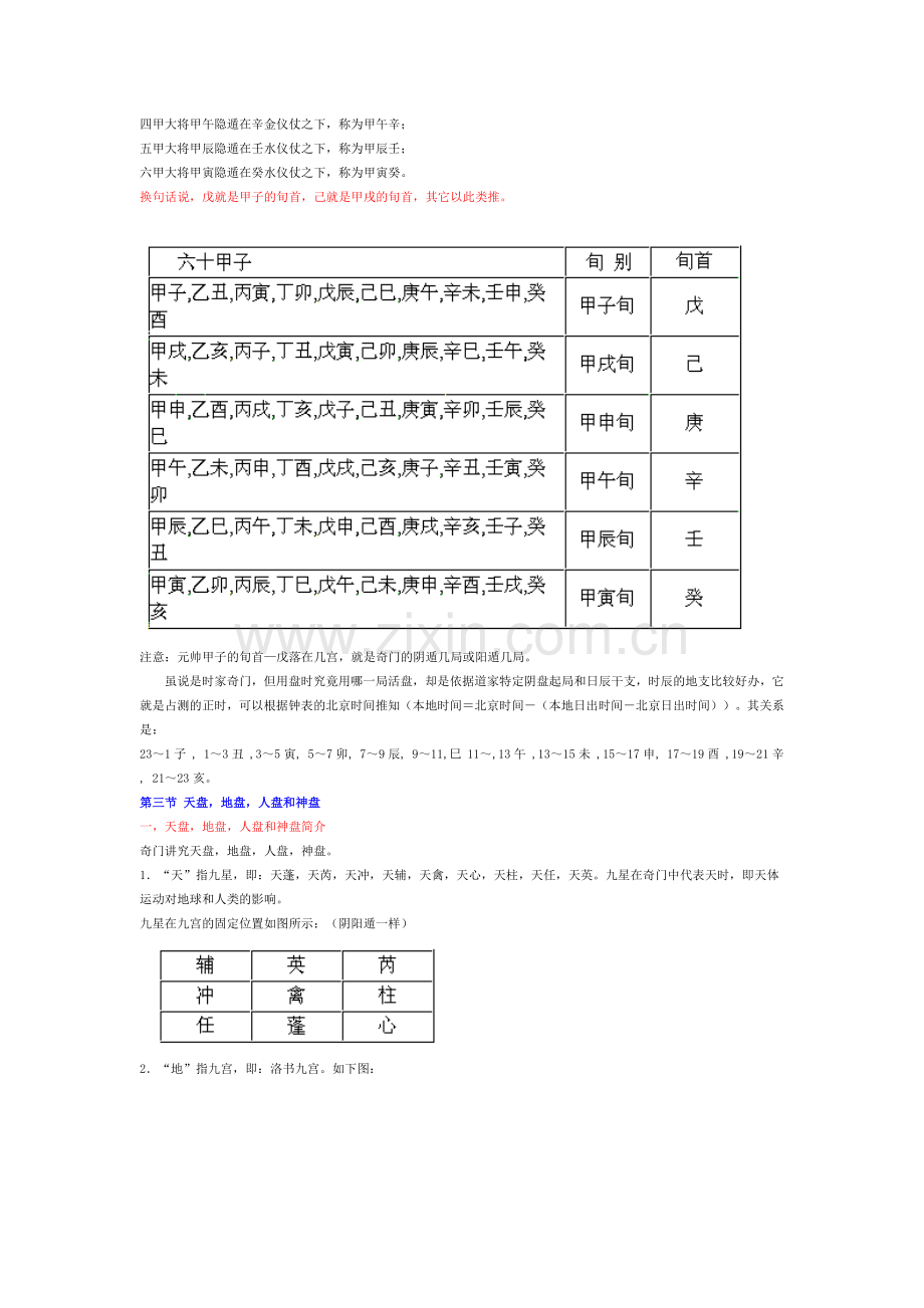 奇门遁甲基础知识入门.doc_第3页