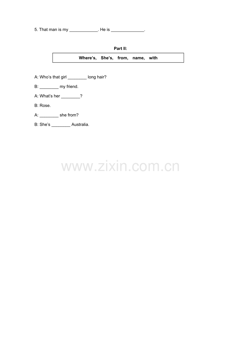 广州三年级英语下学期module1单元练习1.doc_第3页