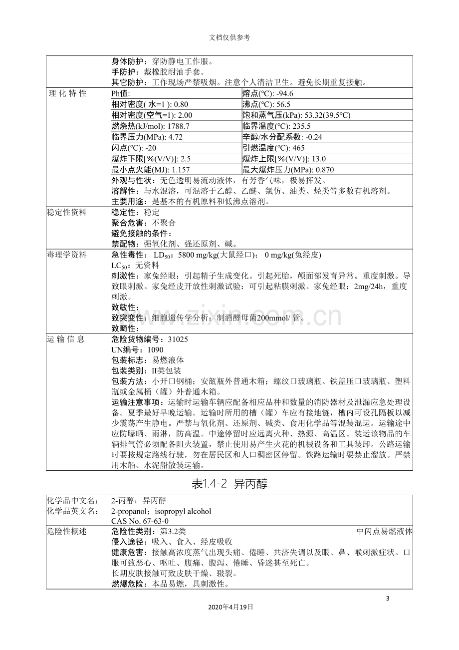 安全技术说明书MSDS范本.doc_第3页