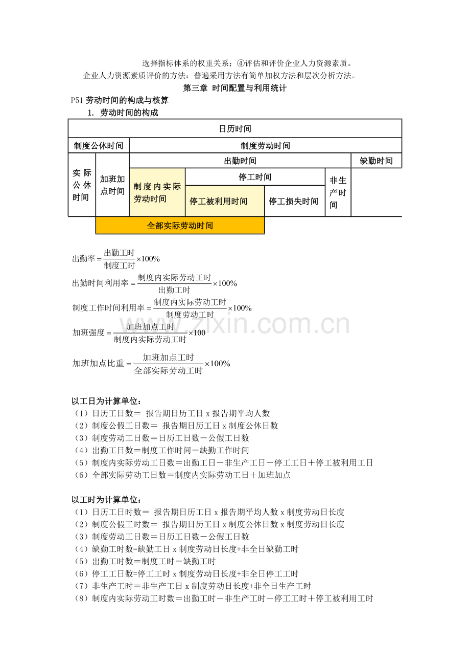 2018年10月人力资源统计学总复习.doc_第3页