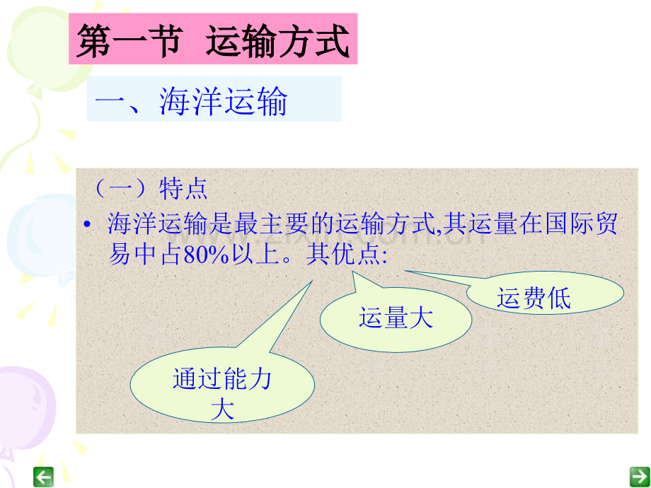 国际贸易实务国际货物运输教育课件.ppt_第2页