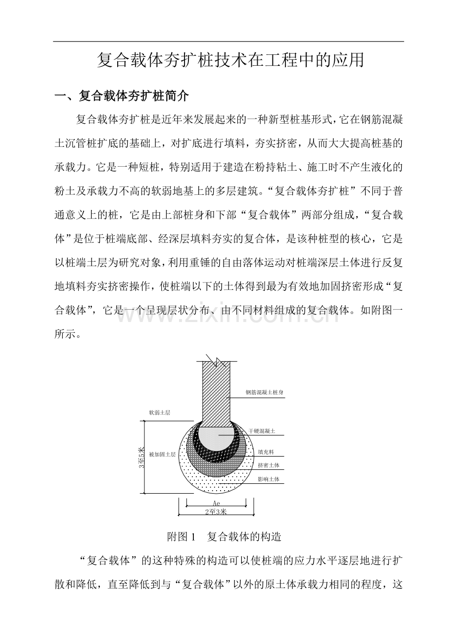 复合载体夯扩桩技术在工程中的应用.doc_第1页