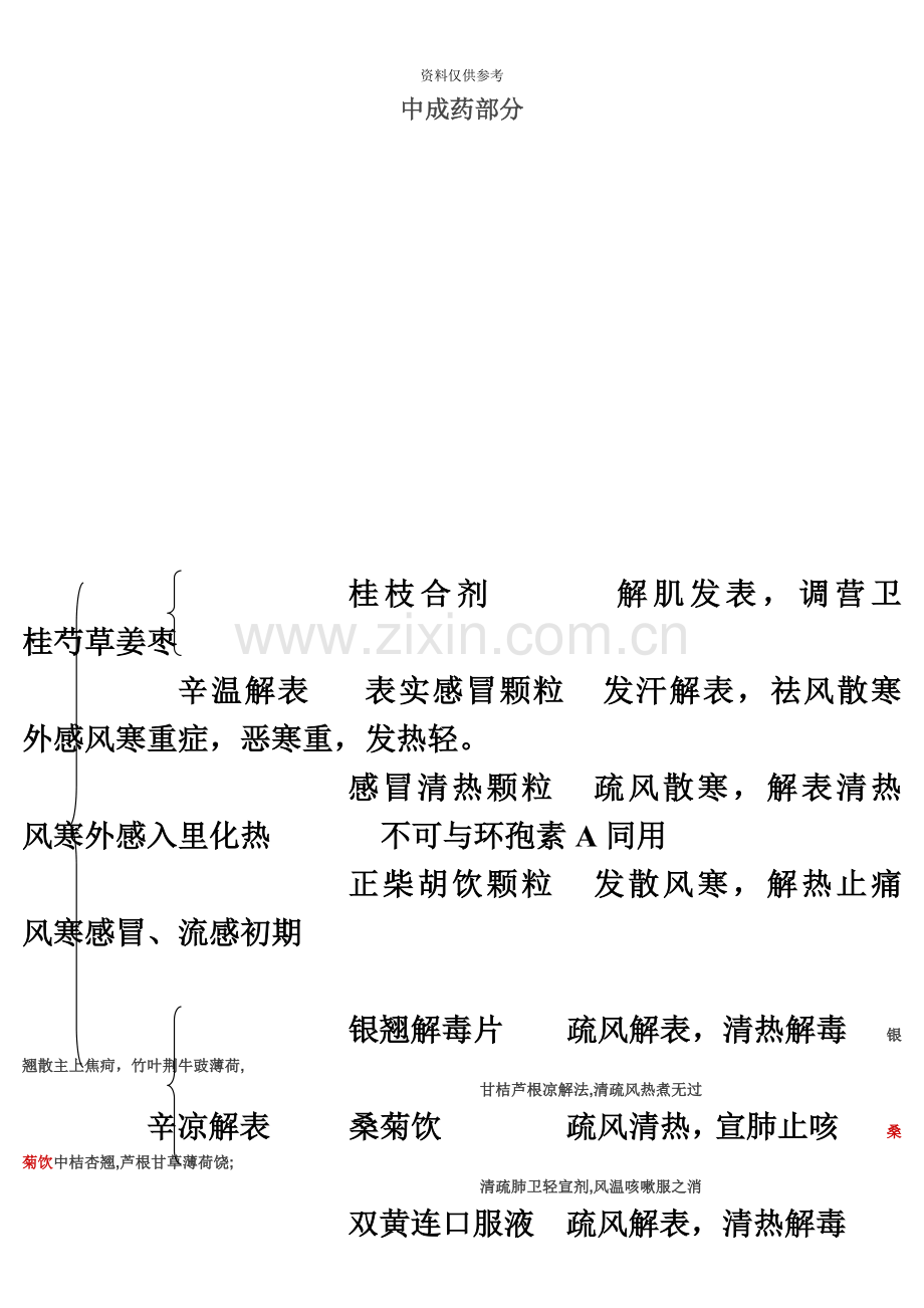 执业药师中药中成药总结.doc_第2页