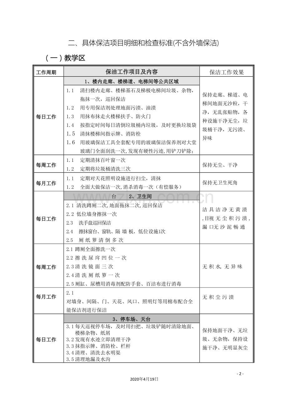 学校保洁方案范本.doc_第3页