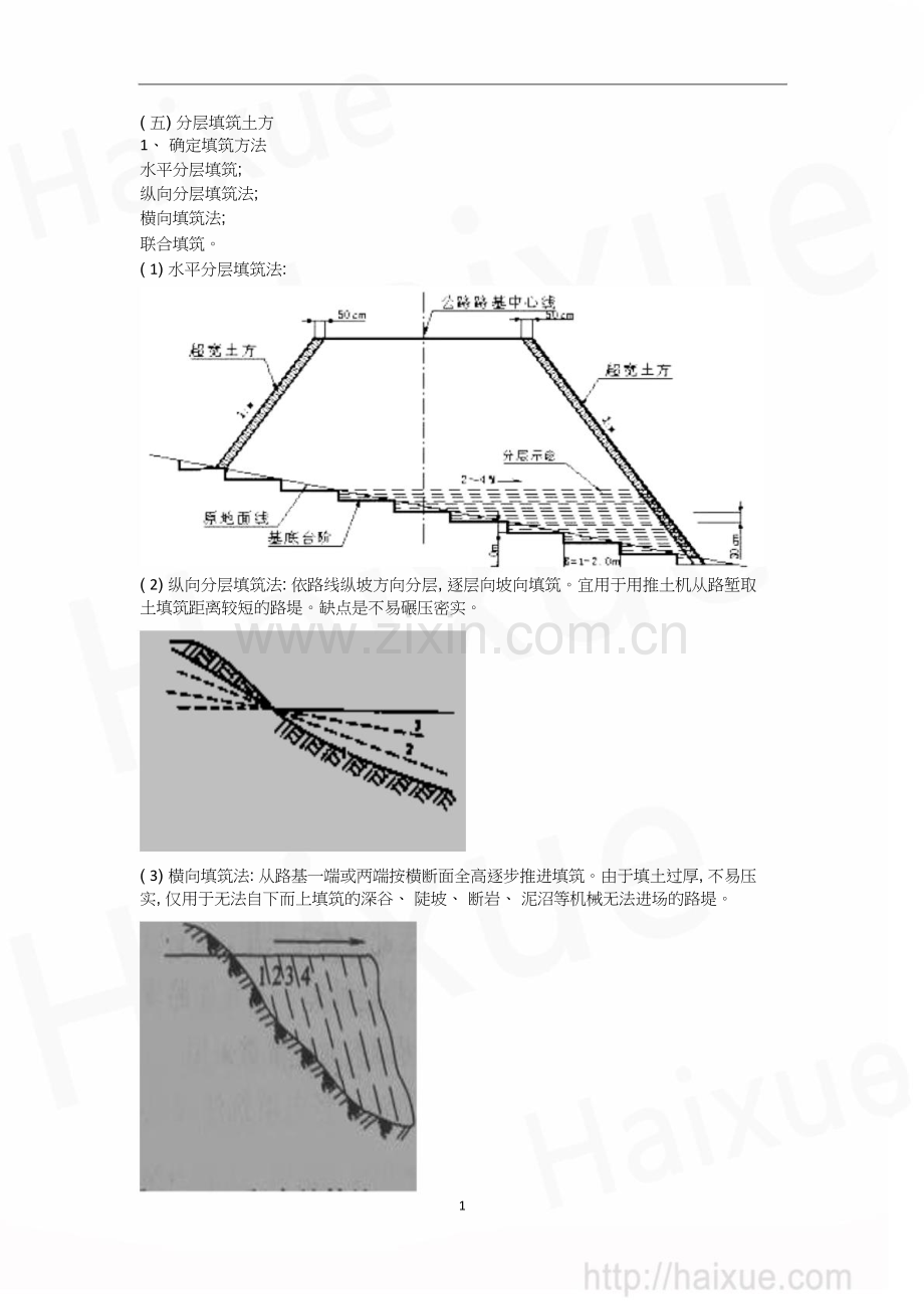 职责一级建造师《公路工程管理与实务》精讲通关1B410000(03)路基工程路基填筑施工技术(下).doc_第1页