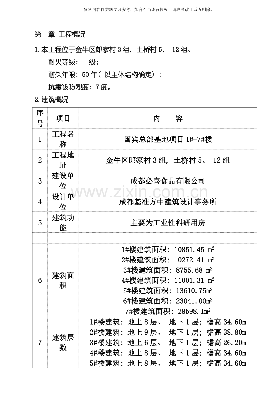 新版国宾创优质结构工程施工专项方案模板.doc_第3页