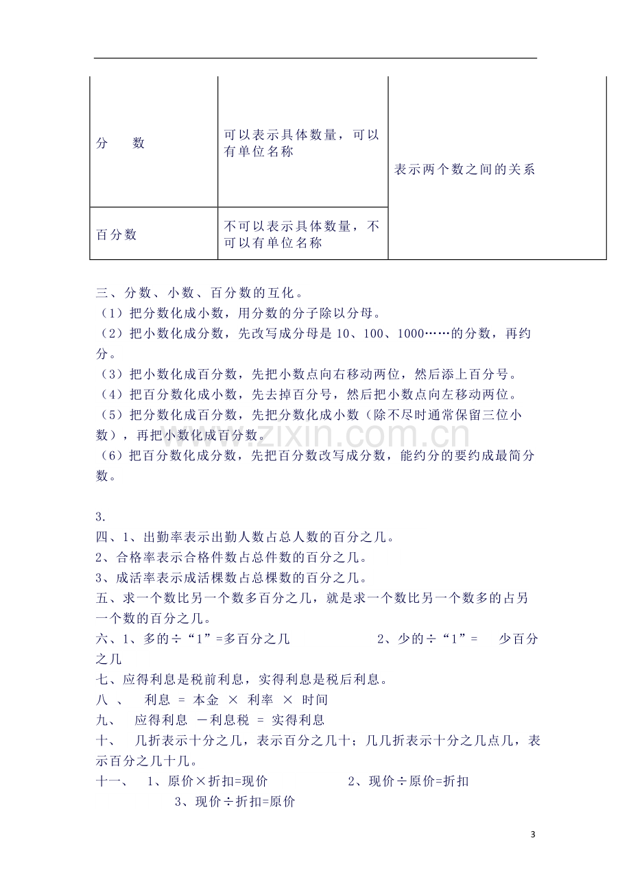 小学数学一到六年级所有知识点、公式、定律.docx_第3页