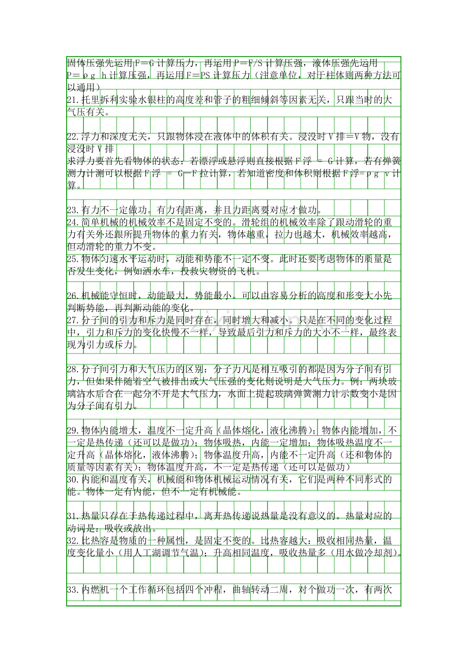 017初中物理易错知识点集锦96.pdf_第2页