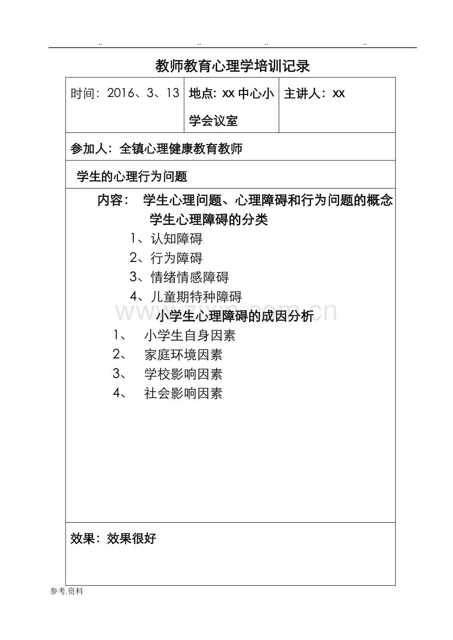 中小学心理健康教育培训记录文本.doc_第2页