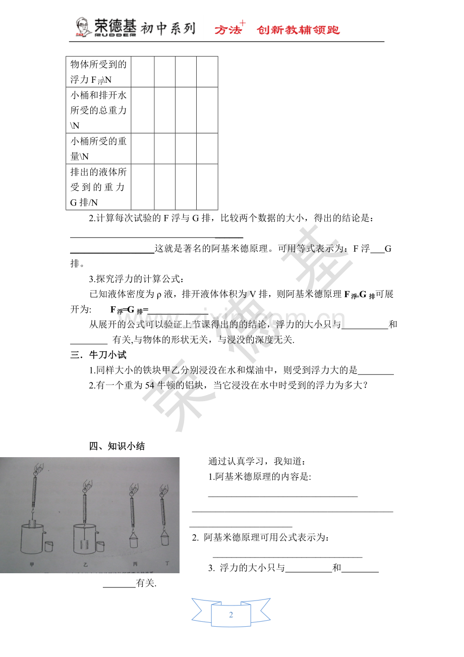 【学案一】第2节-阿基米德原理.doc_第2页