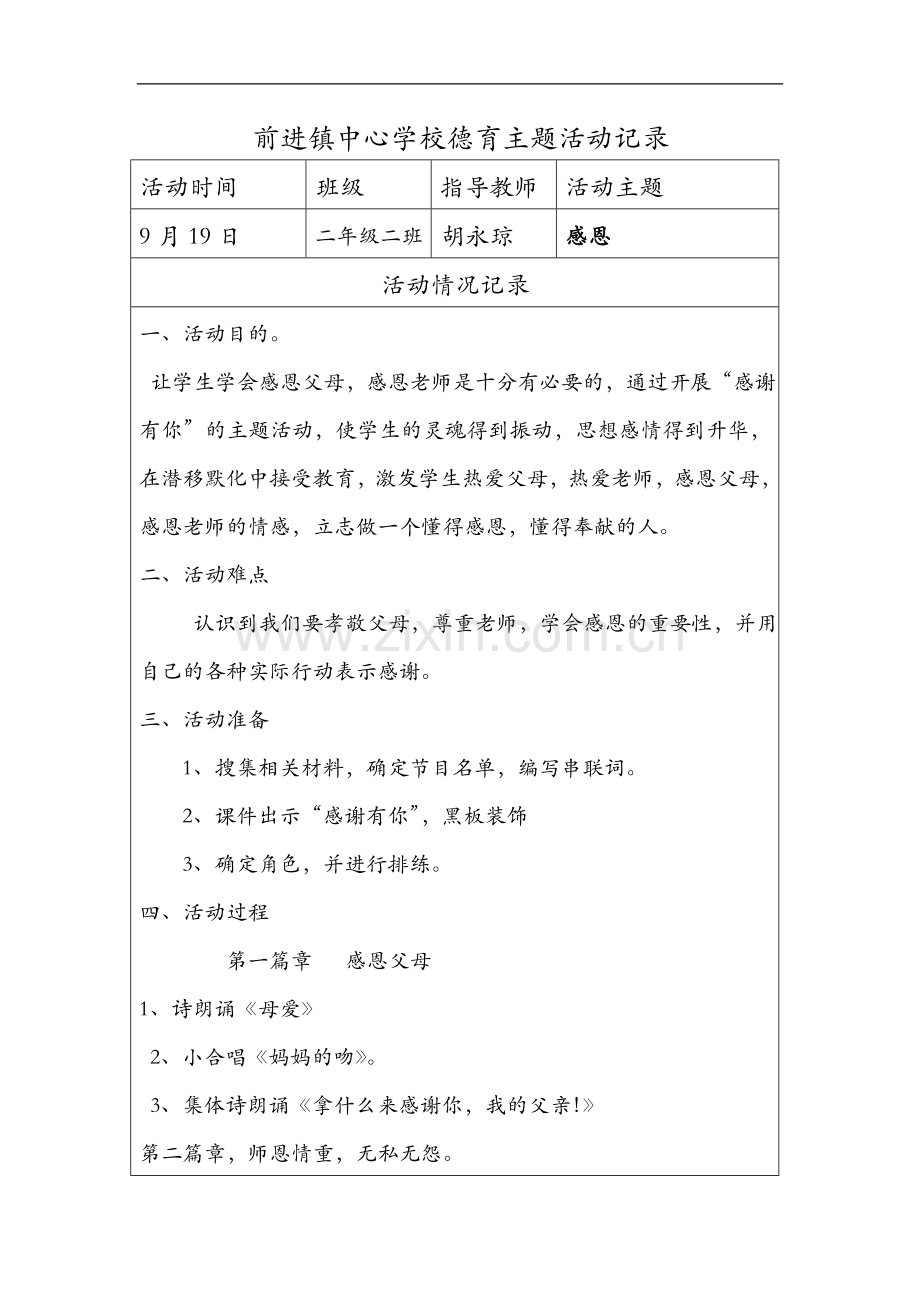 德育主题活动记录文稿.doc_第1页