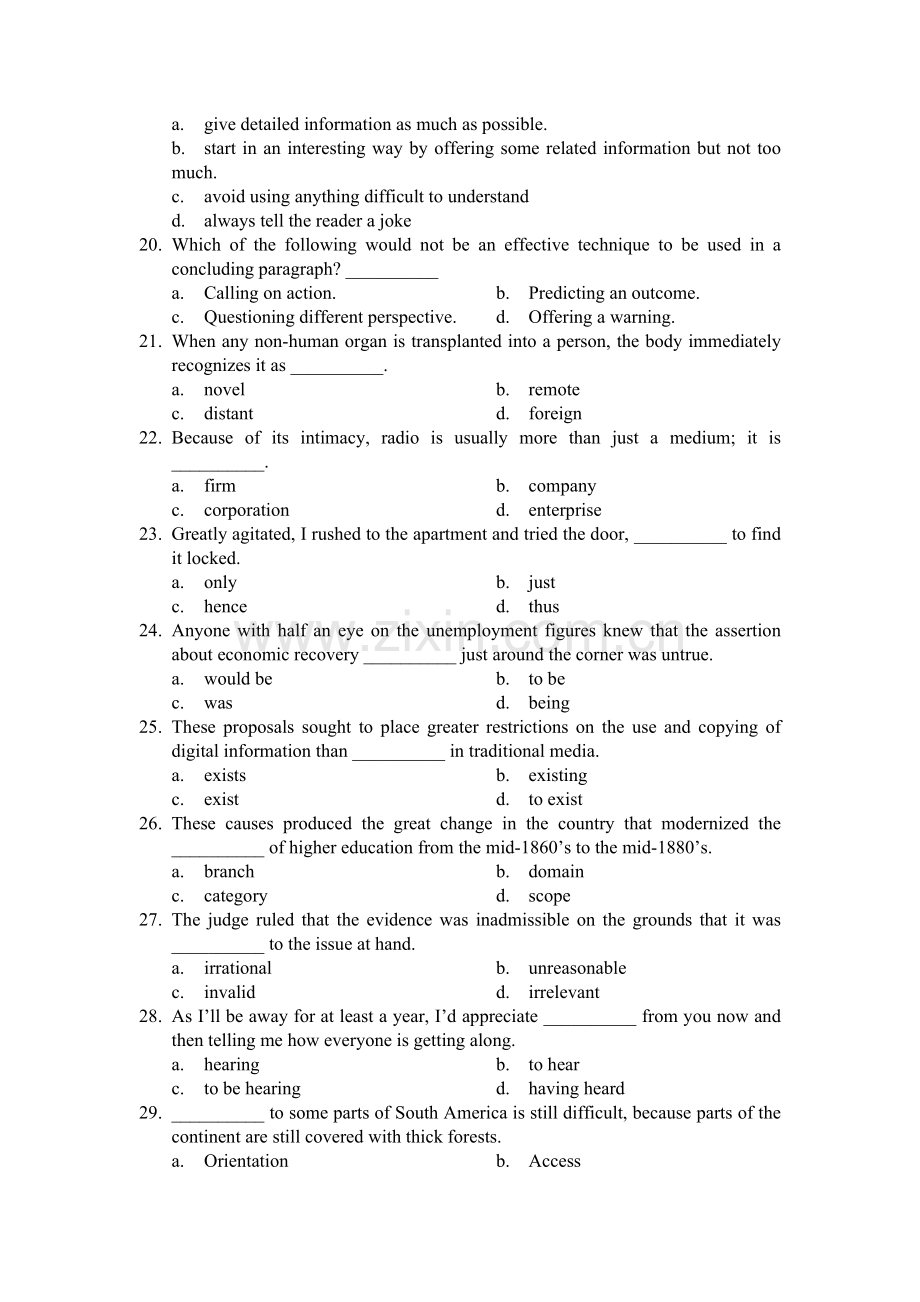 大学英语应用写作期末考试试题(doc-9页).doc_第3页