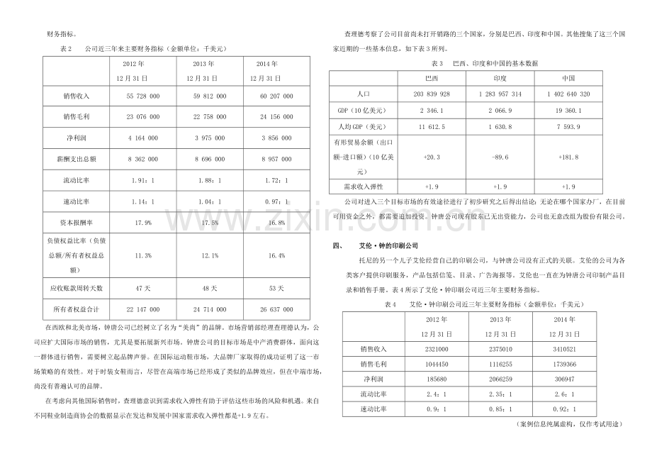 2015年11月金融管理综合应用试题及答案(已排版).doc_第3页