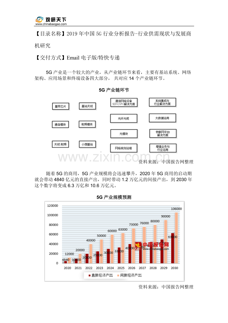 2019年5G行业分析报告-行业供需现状与发展商机研究.doc_第2页