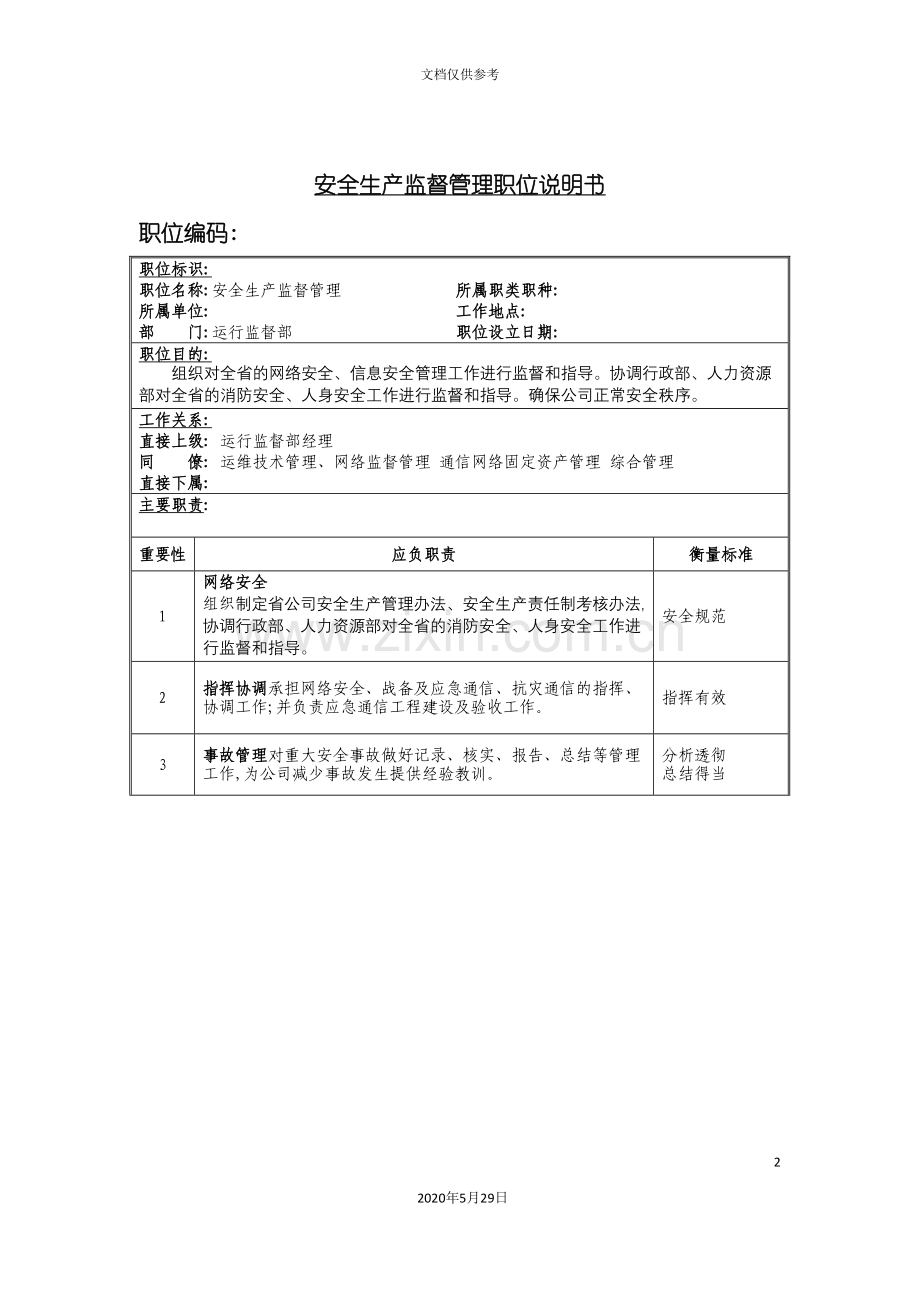 安全生产监督管理员岗位职责.doc_第2页