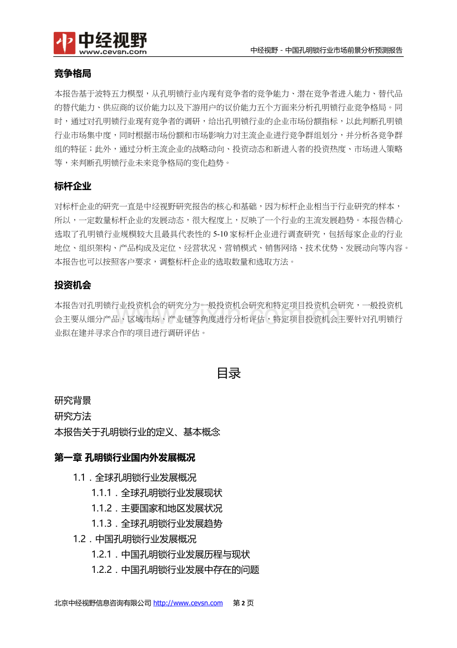 中国孔明锁行业市场前景分析预测年度报告(目录).doc_第3页