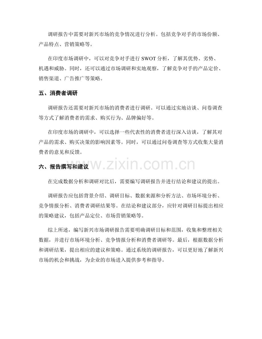 新兴市场调研报告的编写方法与案例.docx_第2页