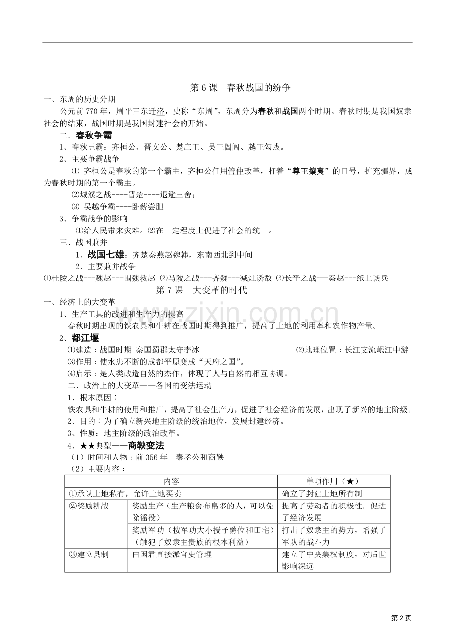 初中历史知识点(全).doc_第2页