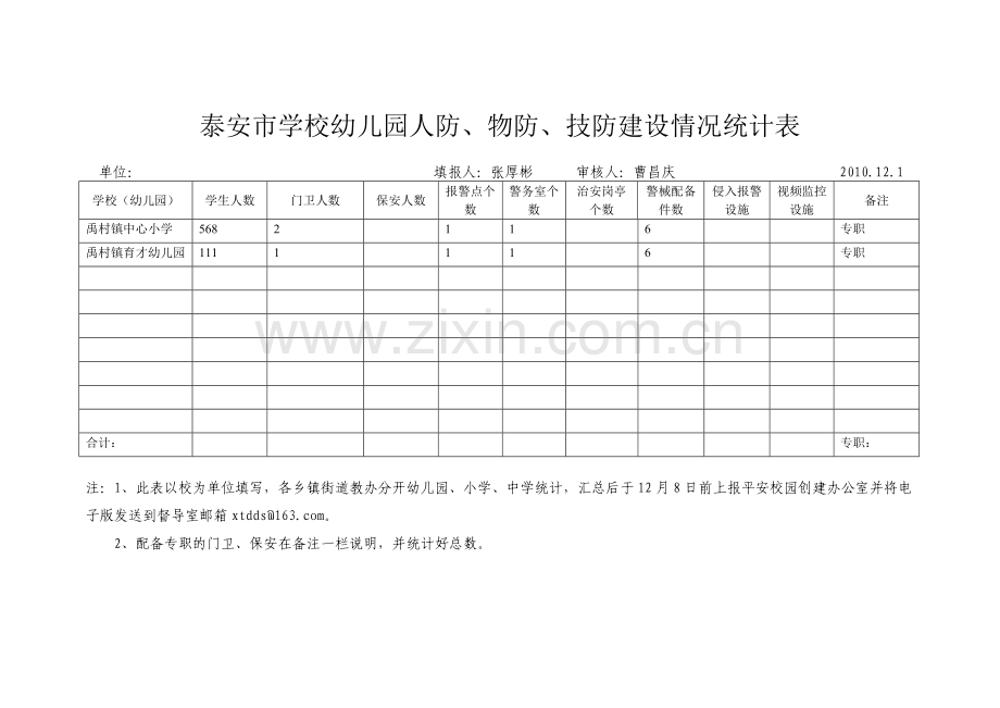 学校人防、物防、技防建设情况.doc_第1页