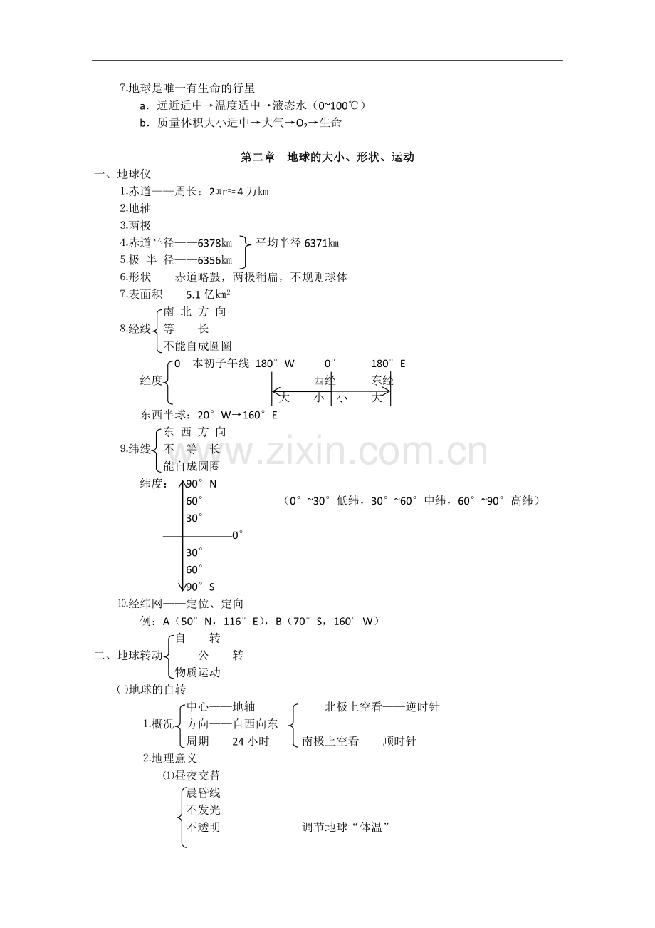 2014高考地理第一轮复习--重点知识点归纳.doc_第2页