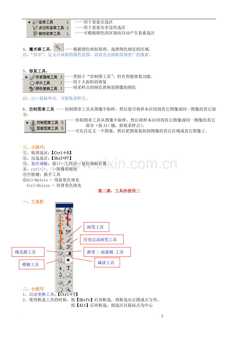 51自学网PS基础教程板书.doc_第2页