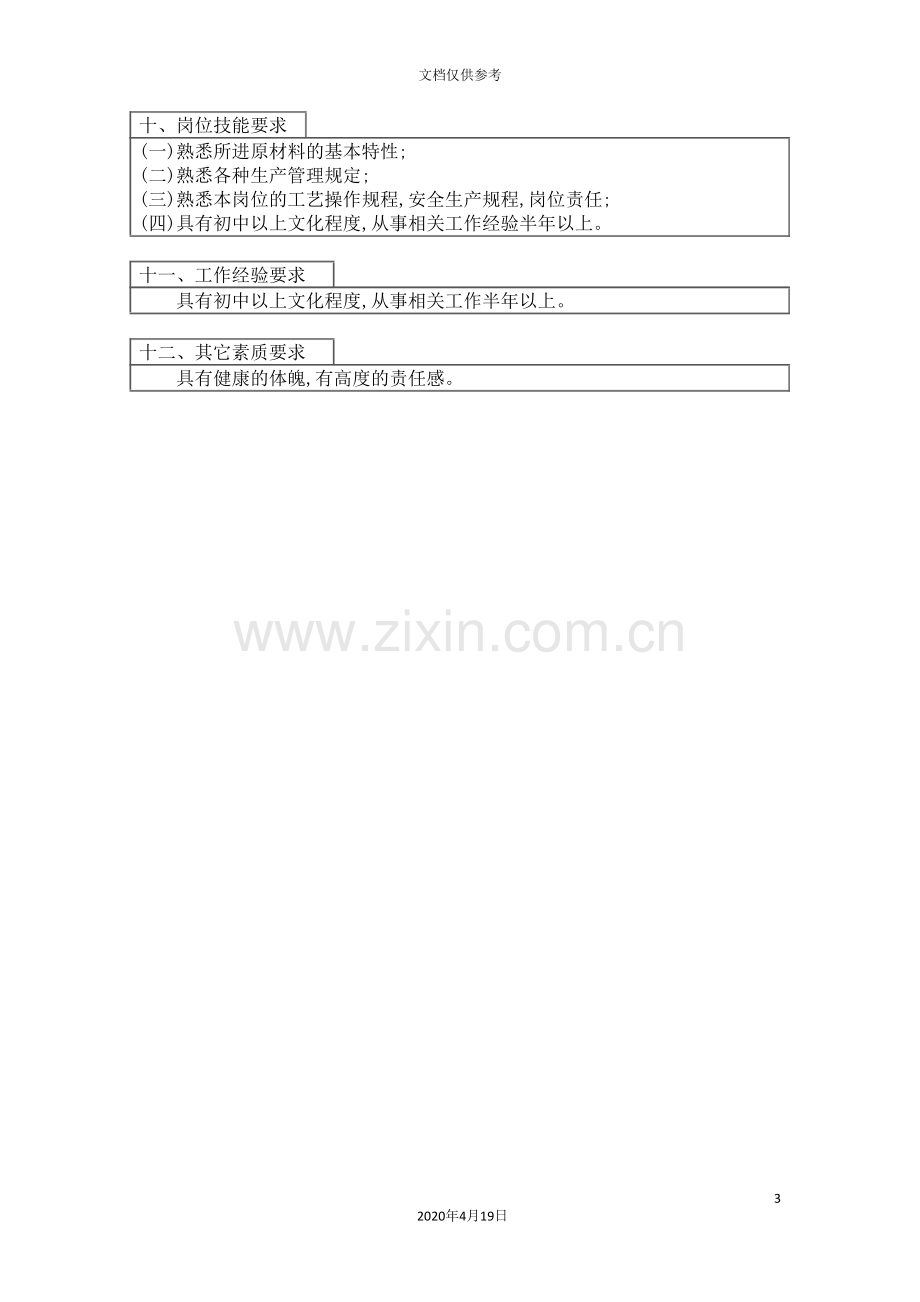 成品车间进料工岗位职责.doc_第3页