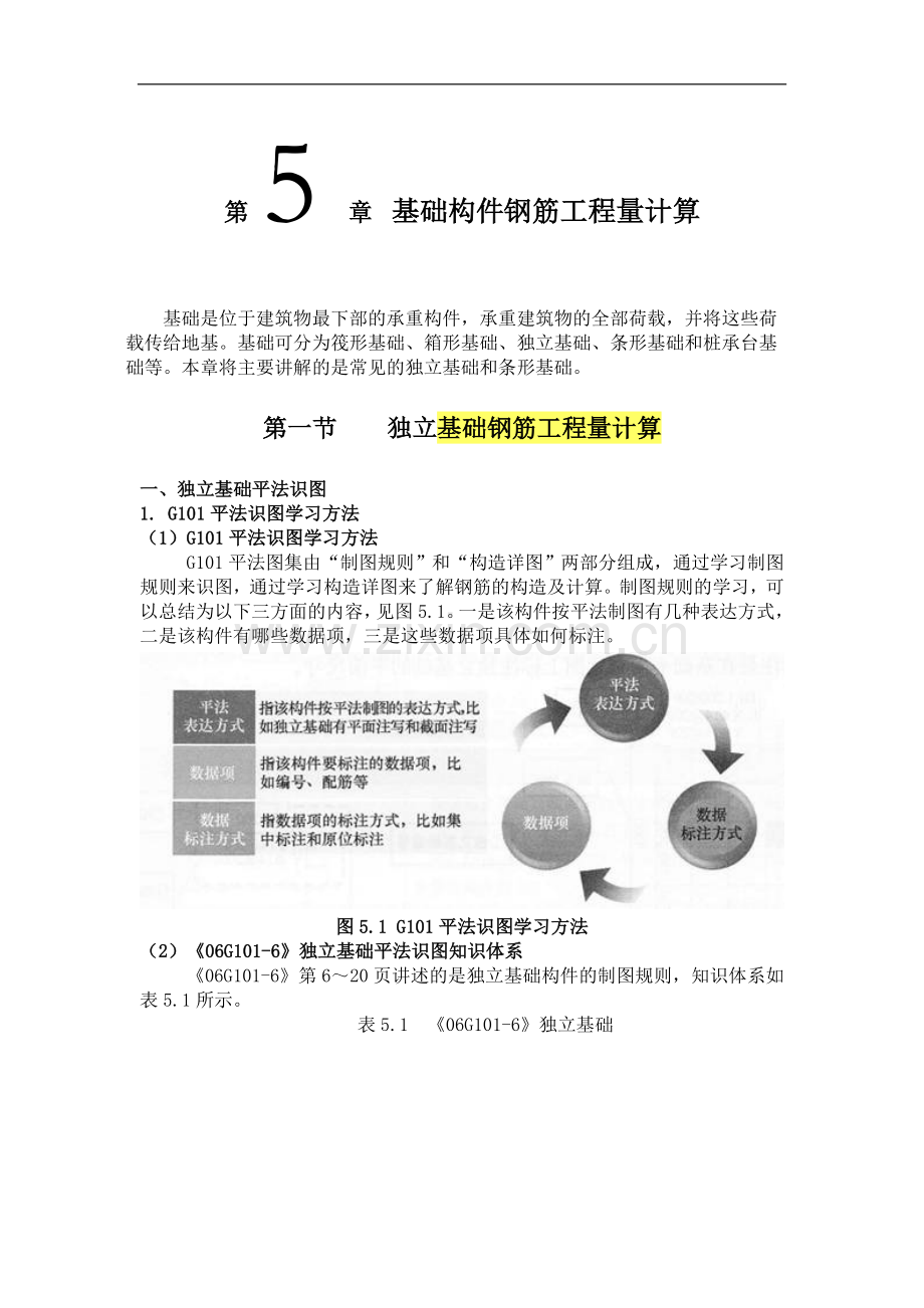 基础钢筋工程量计算.doc_第1页