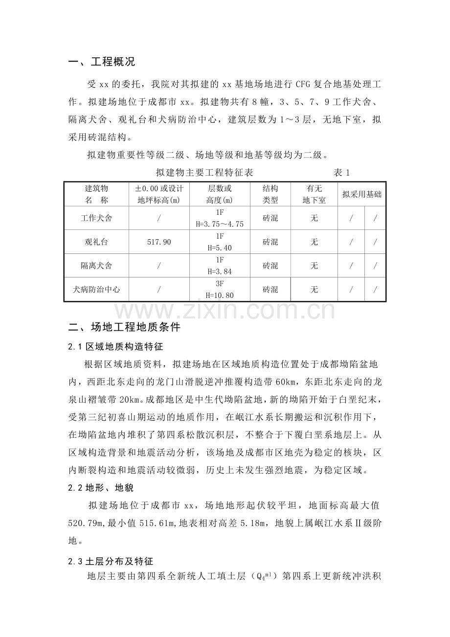 cfg复合地基施工方案.doc_第1页