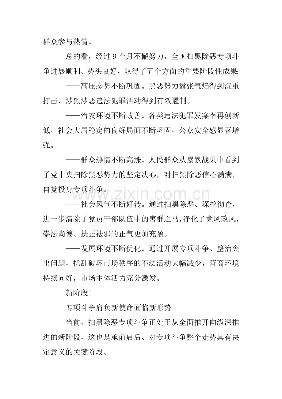 扫黑除恶专项斗争推进会发言材料.doc_第3页