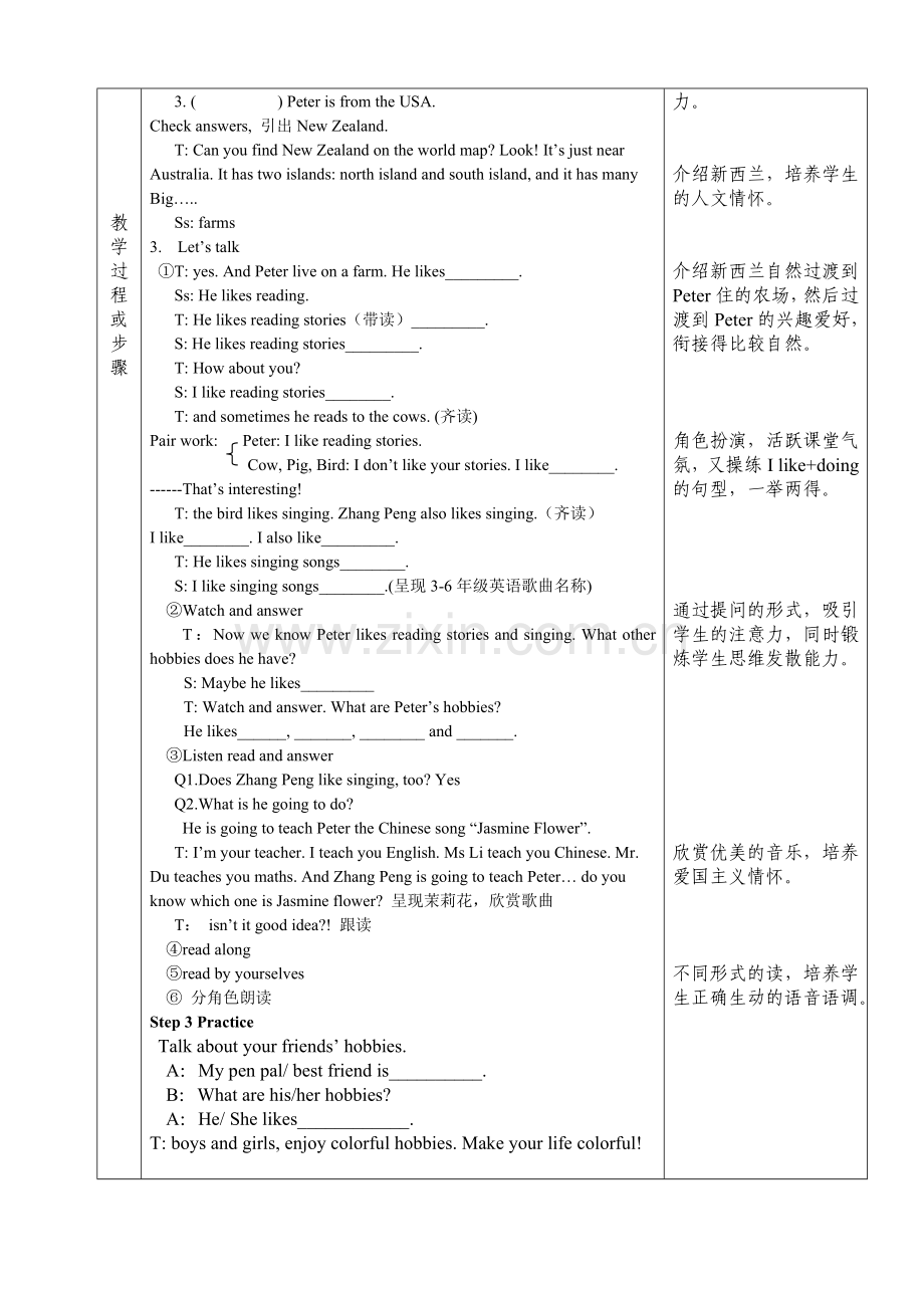 pep小学英语六年级上《Unit-4-I-have-a-pen-pal-A-let’s-talk》教案.doc_第2页