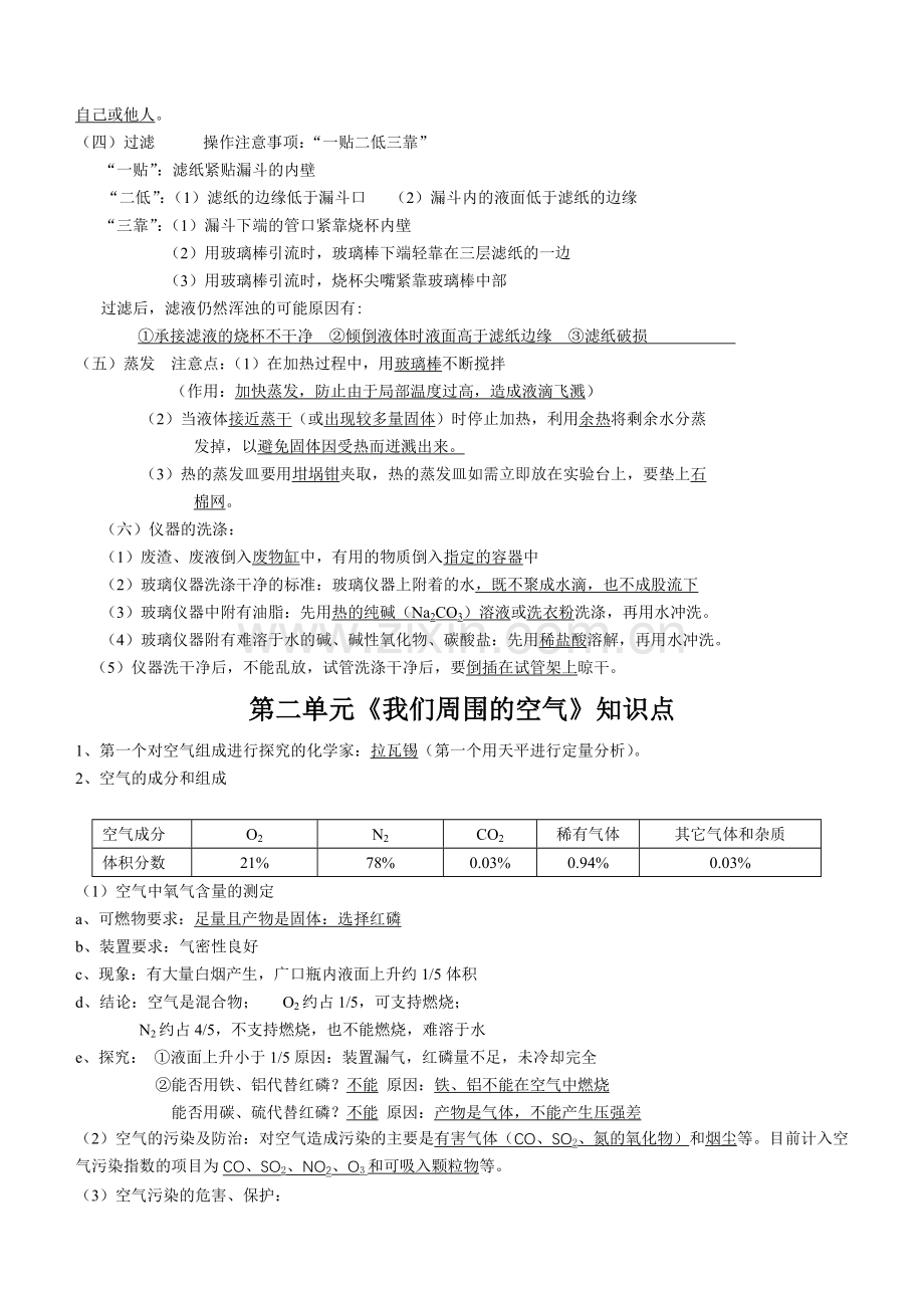 初三化学各章节知识点(全).doc_第3页